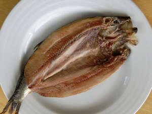 A smoked fish