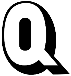 Spike Milligan's Q Logo.svg